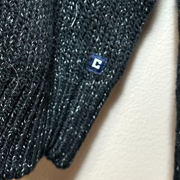 Men's Chaps Sweater Black Heather - Picture 2 of 6